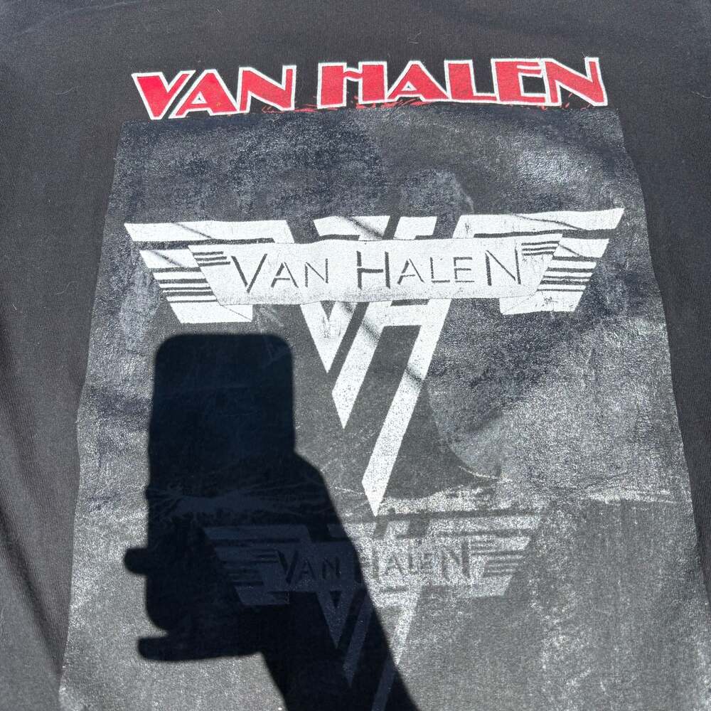 Van Halen 2007 North American Tour T-Shirt Size Large Black